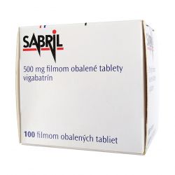 Сабрил (Вигабатрин) таблетки 500мг №100 (100 таблеток) в Бийске и области фото
